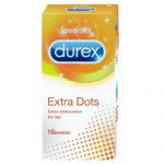 Durex Extra Dot Condom 10s