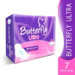 Butterfly Ultra Thin Economy Pack Sanitary Pads Extra Long 7 pcs