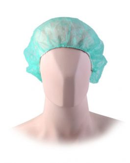 DISPOSABLE NON WOVEN BOUFFANT CAP – 100Pc