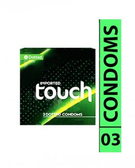 TOUCH DOTTED Condoms 3 Pcs