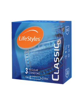 LifeStyles Classic Condoms 3’s