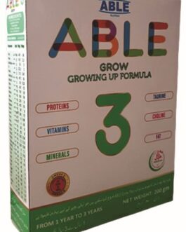 ABLE Grow 3 – Growing-Up Formula (1 Year to 3 Years) 200gm
