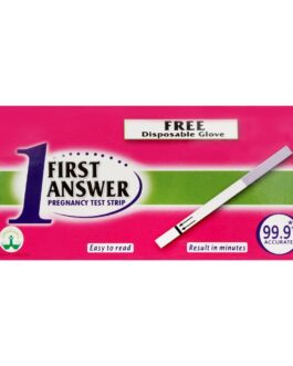FIRST ANSWER PREGNANCY TEST STRIP (PACK OF 10 STRIPES)