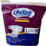 Active Adult Diapers – 10Pc